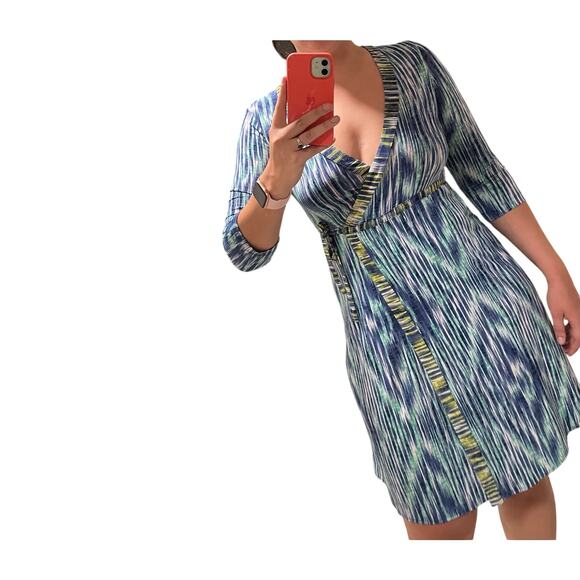 BCBG MaxAzria Wrap Dress Size Medium - Picture 2 of 11